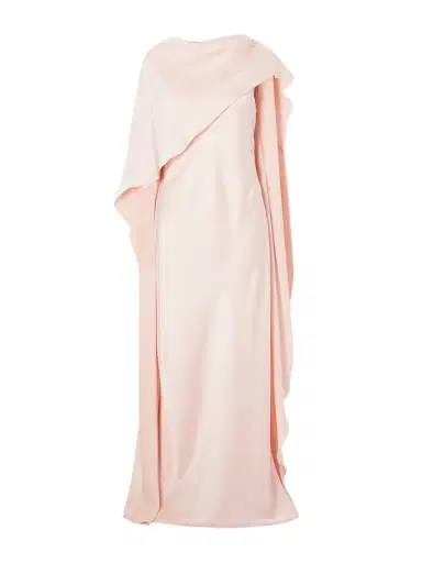 Simkhai Izel Cape-effect Satin Gown | Thumbnail 1 Simkhai Izel Cape-effect Satin Gown | Thumbnail 1