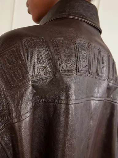 Balenciaga Leather Jacket | Thumbnail 4