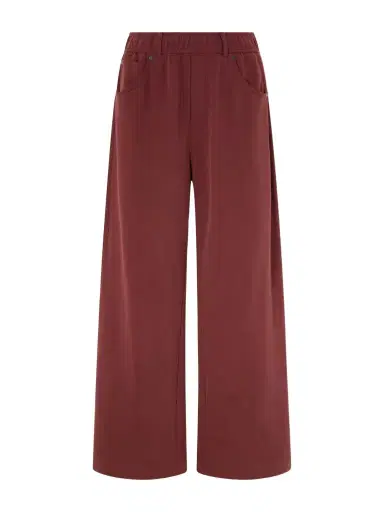 Brunello Cucinelli Cotton-jersey Wide-leg Pants | Thumbnail 1 Brunello Cucinelli Cotton-jersey Wide-leg Pants | Thumbnail 1