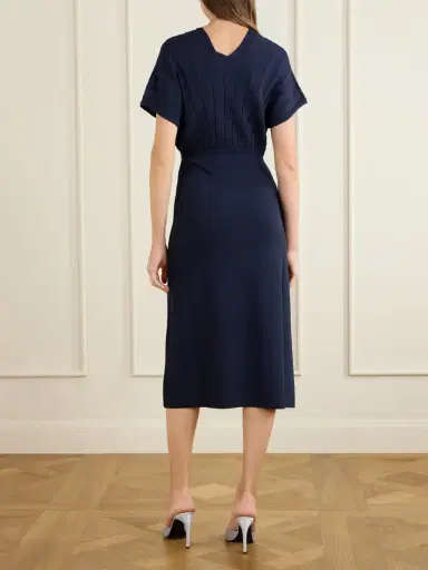 Max Mara Serio Woven Midi Dress | Thumbnail 3