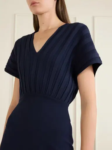 Max Mara Serio Woven Midi Dress | Thumbnail 4