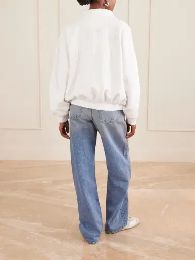 Polo Ralph Lauren + Wimbledon Logo-embroidered Cotton-blend Sweatshirt | Thumbnail 4
