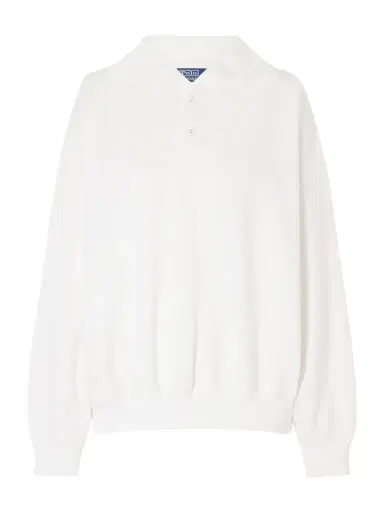 Polo Ralph Lauren + Wimbledon Logo-embroidered Cotton-blend Sweatshirt | Thumbnail 1