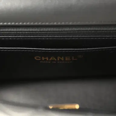 Chanel Chanel Mini Classic "Space Charms" Rectangular Flap Bag Black Lambskin Gold Hardware | Thumbnail 13 Chanel Chanel Mini Classic "Space Charms" Rectangular Flap Bag Black Lambskin Gold Hardware | Thumbnail 13