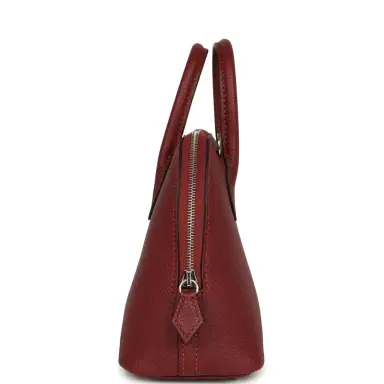 HERMÈS Hermes 1923 Bolide Mini Rouge H Chevre Palladium Hardware | Thumbnail 3 HERMÈS Hermes 1923 Bolide Mini Rouge H Chevre Palladium Hardware | Thumbnail 3
