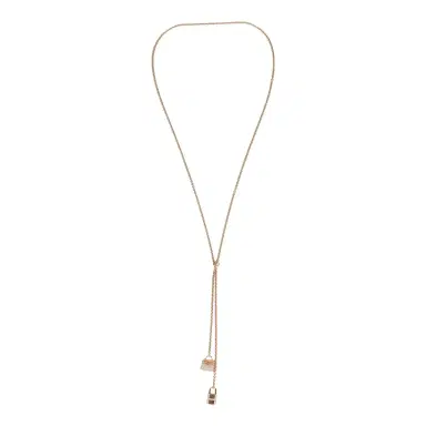 HERMÈS Hermes Amulettes Kelly Long Necklace Diamonds 18K Rose Gold | Thumbnail 7 HERMÈS Hermes Amulettes Kelly Long Necklace Diamonds 18K Rose Gold | Thumbnail 7