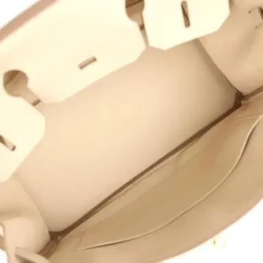 HERMÈS Hermes Birkin 30 Craie Togo Gold Hardware | Thumbnail 8 HERMÈS Hermes Birkin 30 Craie Togo Gold Hardware | Thumbnail 8