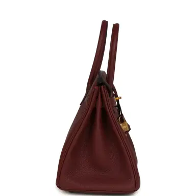 HERMÈS Hermes Birkin 30 Rouge H Togo Gold Hardware | Thumbnail 3 HERMÈS Hermes Birkin 30 Rouge H Togo Gold Hardware | Thumbnail 3