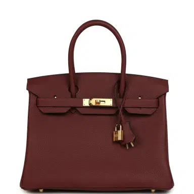 HERMÈS Hermes Birkin 30 Rouge H Togo Gold Hardware | Thumbnail 1 HERMÈS Hermes Birkin 30 Rouge H Togo Gold Hardware | Thumbnail 1