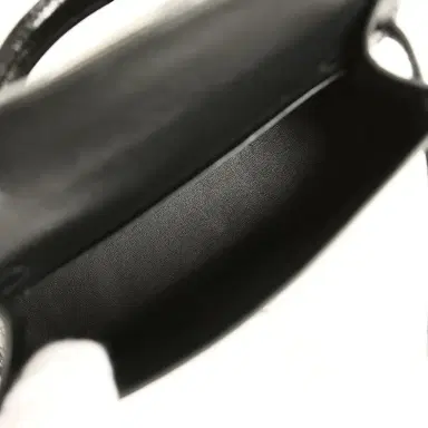 HERMÈS Hermes Kelly Sellier 20 Black Shiny Alligator Palladium Hardware | Thumbnail 8 HERMÈS Hermes Kelly Sellier 20 Black Shiny Alligator Palladium Hardware | Thumbnail 8