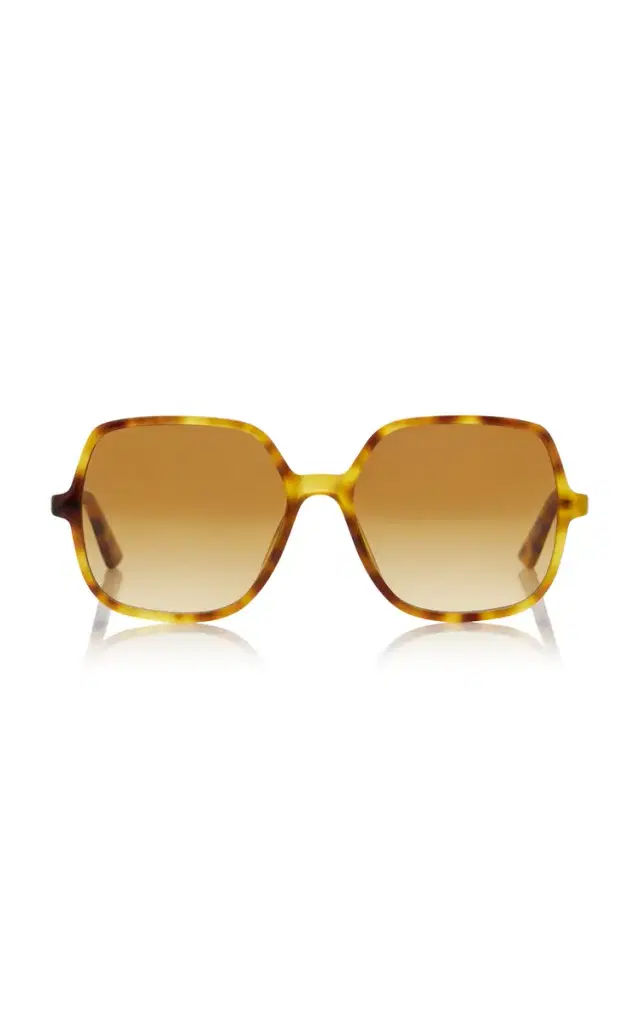 Judy Square-Frame Acetate Sunglasses
