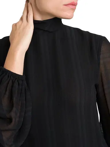 Philosophy di Lorenzo Serafini Women's Ruffled Silk Tie-Back Maxi Dress | Thumbnail 6