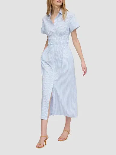 Hill House Home Women's The Jamie Nap Dress - Blue White Stripe - Size Small | Thumbnail 2 Hill House Home Women's The Jamie Nap Dress - Blue White Stripe - Size Small | Thumbnail 2