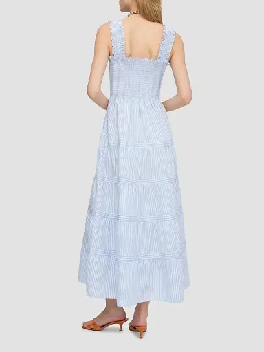 Hill House Home Women's The Goldie Nap Dress - Blue White Stripe - Size XXXS | Thumbnail 7 Hill House Home Women's The Goldie Nap Dress - Blue White Stripe - Size XXXS | Thumbnail 7