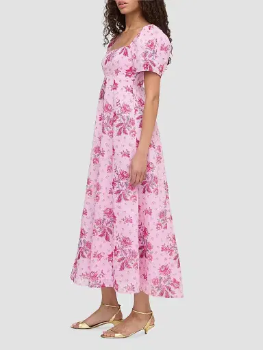 Hill House Home Women's The Matilda Dress - Pink Delft Bouquet - Size XXL | Thumbnail 2 Hill House Home Women's The Matilda Dress - Pink Delft Bouquet - Size XXL | Thumbnail 2