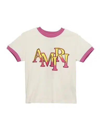 Amiri Little Kid's & Kid's Gradient Staggered Logo T-Shirt - | Thumbnail 1