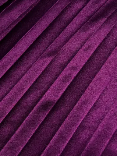Ulla Johnson Women's Lena Accordion-Pleated Satin Gown - Amaranth - Size 16 | Thumbnail 7 Ulla Johnson Women's Lena Accordion-Pleated Satin Gown - Amaranth - Size 16 | Thumbnail 7