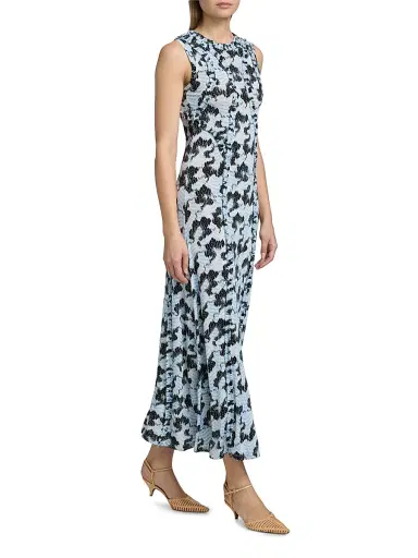 Ulla Johnson Women's Isabelle Abstract Jersey Dress | Thumbnail 2 Ulla Johnson Women's Isabelle Abstract Jersey Dress | Thumbnail 2