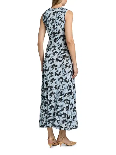 Ulla Johnson Women's Isabelle Abstract Jersey Dress | Thumbnail 5 Ulla Johnson Women's Isabelle Abstract Jersey Dress | Thumbnail 5
