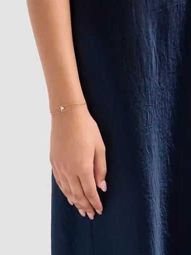 Repossi Women's Letters 18K White Gold & 0.20 TCW Diamond Bracelet - White Gold | Thumbnail 2 Repossi Women's Letters 18K White Gold & 0.20 TCW Diamond Bracelet - White Gold | Thumbnail 2