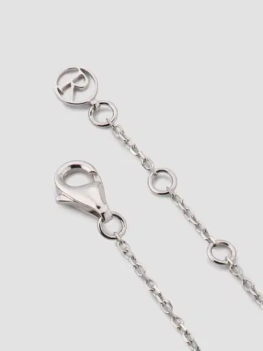 Repossi Women's Letters 18K White Gold & 0.20 TCW Diamond Bracelet - White Gold | Thumbnail 3 Repossi Women's Letters 18K White Gold & 0.20 TCW Diamond Bracelet - White Gold | Thumbnail 3