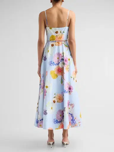 As It May Women's Eirene Floral Tie-Waist Maxi Dress | Thumbnail 4 As It May Women's Eirene Floral Tie-Waist Maxi Dress | Thumbnail 4