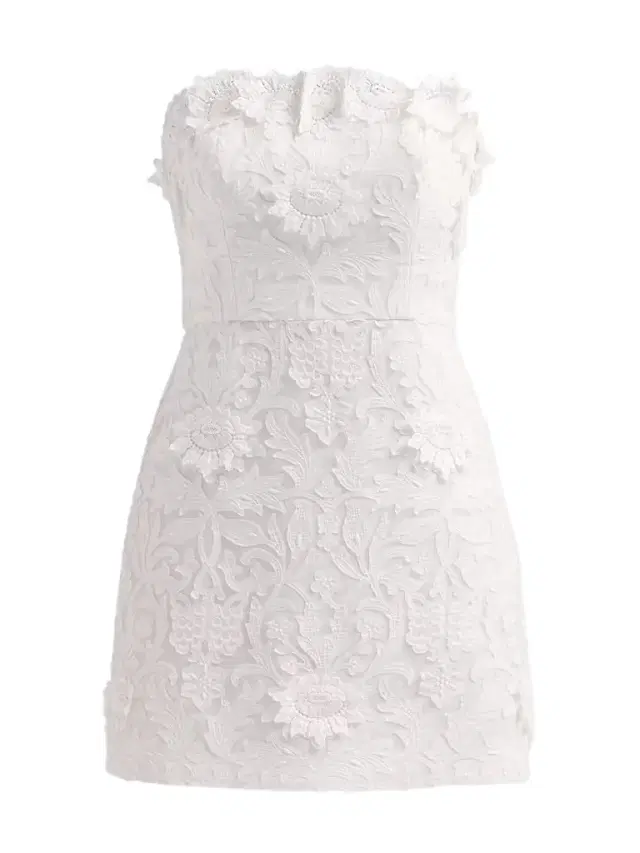 As It May Women's Nerida Floral Appliqué Sheath Mini Dress -