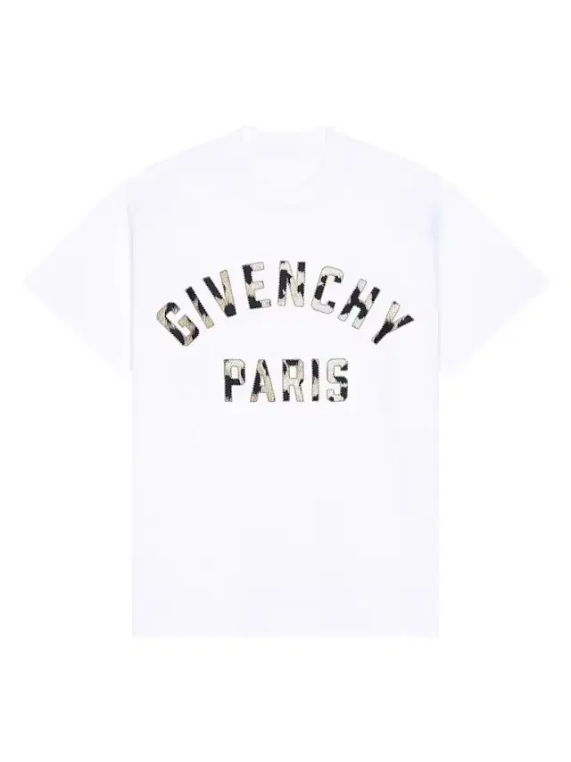 Givenchy Women's T-Shirt in Cotton with Embroidery - White