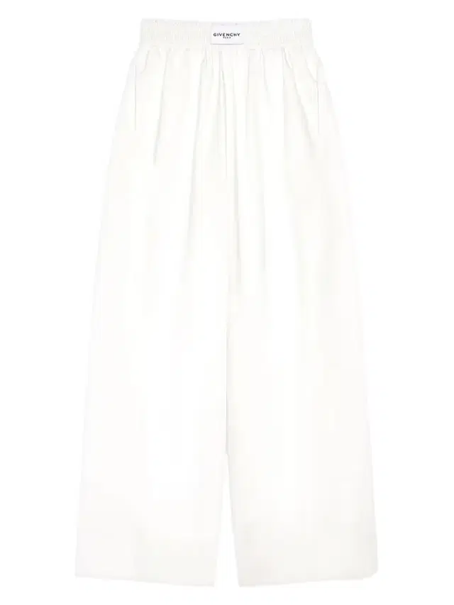 Givenchy Women's Cocoon Elastic-Waist Pants in Cotton -