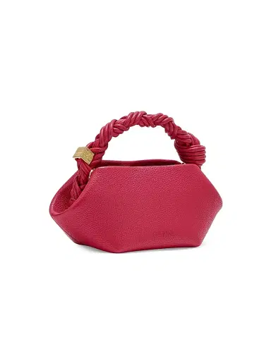 Ganni Women's Bou Mini Top Handle Bag - Dark Red | Thumbnail 2