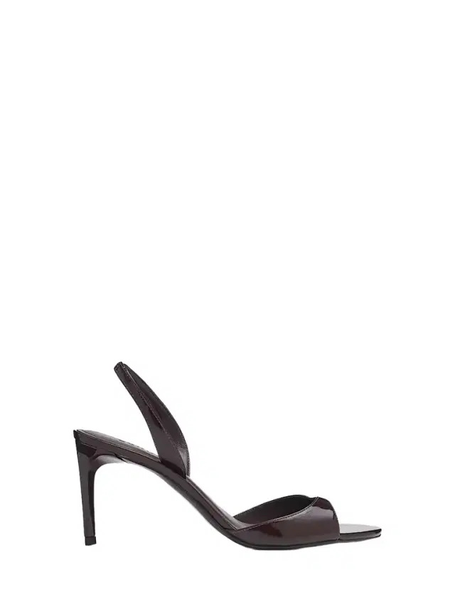 Schutz Women's Scarlett Sling 80MM Patent Leather Slingback Sandals - Maplewood