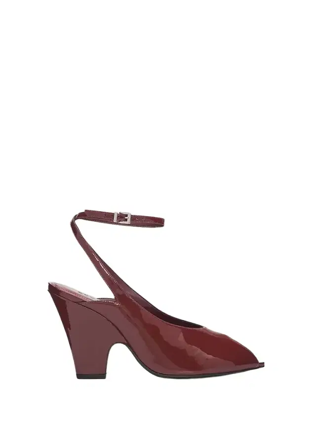 Schutz Women's Liv 95MM Patent Leather Pumps - Wine Berry