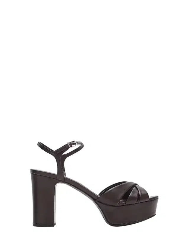 Schutz Women's Keefa 100MM Platform Sandals - Maplewood