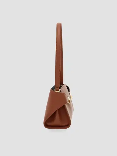 Ferragamo Women's East-West Hug Leather Shoulder Bag | Thumbnail 4 Ferragamo Women's East-West Hug Leather Shoulder Bag | Thumbnail 4