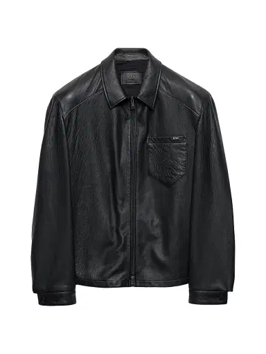 Prada Men's Nappa Leather Jacket | Thumbnail 1 Prada Men's Nappa Leather Jacket | Thumbnail 1