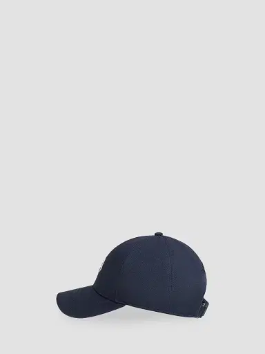 Moncler Men's Baseball Hat in Cotton Gabardine | Thumbnail 2 Moncler Men's Baseball Hat in Cotton Gabardine | Thumbnail 2