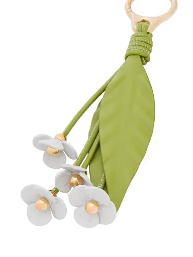 LOEWE Women's x Paula's Ibiza Strawberry Flower Charm - Green White | Thumbnail 2 LOEWE Women's x Paula's Ibiza Strawberry Flower Charm - Green White | Thumbnail 2