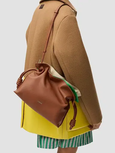 Loewe Women's Flamenco Layers Leather Clutch | Thumbnail 2 Loewe Women's Flamenco Layers Leather Clutch | Thumbnail 2