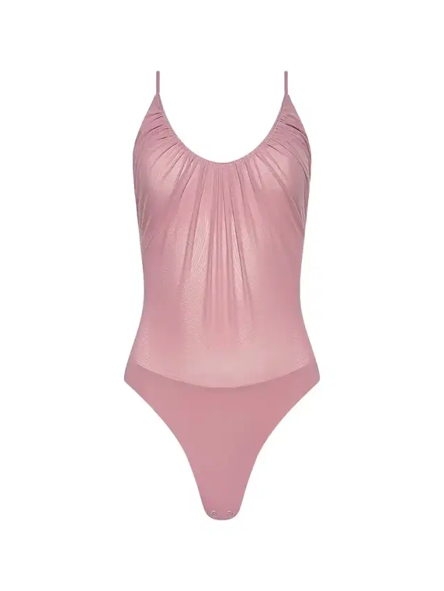 L'AGENCE Women's Gelina Sheer Ruched Bodysuit - Lilas