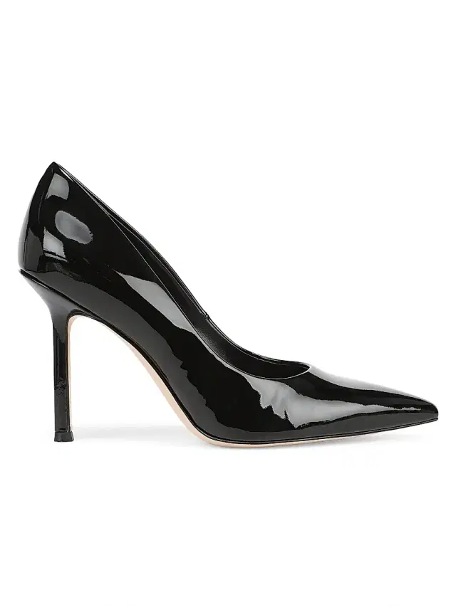 Favorite Daughter Women's Riley Leather 95MM Stiletto Pumps - Black
