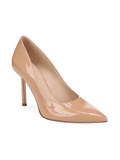 Favorite Daughter Women's Riley Leather 95MM Stiletto Pumps - Macchiato - Size 11 | Thumbnail 2