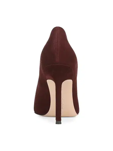 Favorite Daughter Women's Riley Suede 95MM Stiletto Pumps - Bordeaux - Size 11 | Thumbnail 3 Favorite Daughter Women's Riley Suede 95MM Stiletto Pumps - Bordeaux - Size 11 | Thumbnail 3