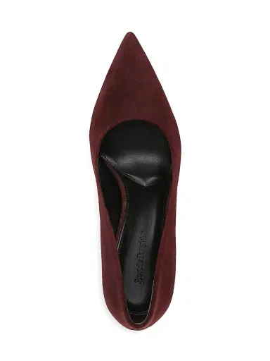 Favorite Daughter Women's Riley Suede 95MM Stiletto Pumps - Bordeaux - Size 11 | Thumbnail 4 Favorite Daughter Women's Riley Suede 95MM Stiletto Pumps - Bordeaux - Size 11 | Thumbnail 4