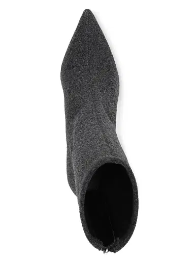 Favorite Daughter Women's Ryder 95MM Sock Boots - Grey - Size 11 | Thumbnail 4