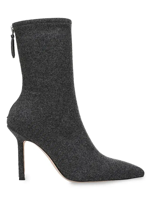 Women's Ryder 95MM Sock Boots - Grey