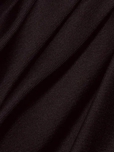 Loulou de Saison Women's Gema Draped Silk Open-Back Top - Black | Thumbnail 7
