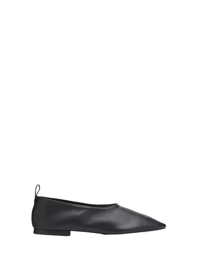 Schutz Women's Hadley Leather Ballerina Flats - Black