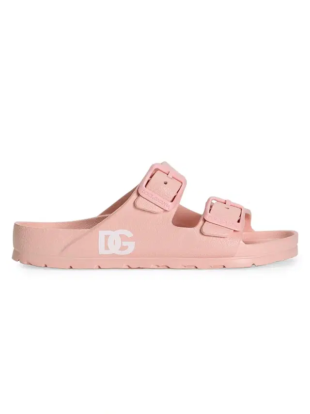 Dolce & Gabbana Little Girl's Logo Slide Sandals - Orange 7 (Child)