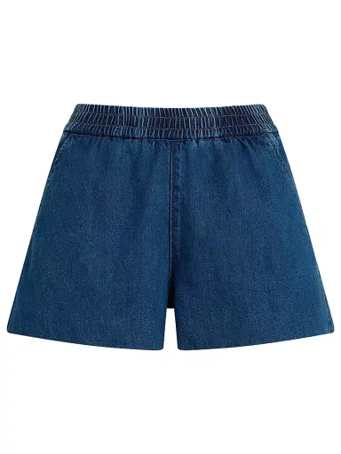 Favorite Daughter Women's The Malibu Denim Shorts - Deerfield - Size XL | Thumbnail 1