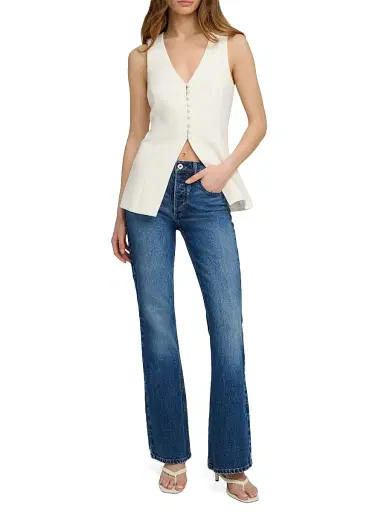 Favorite Daughter Women's The Alba Low-Rise Bootcut Jeans | Thumbnail 2 Favorite Daughter Women's The Alba Low-Rise Bootcut Jeans | Thumbnail 2